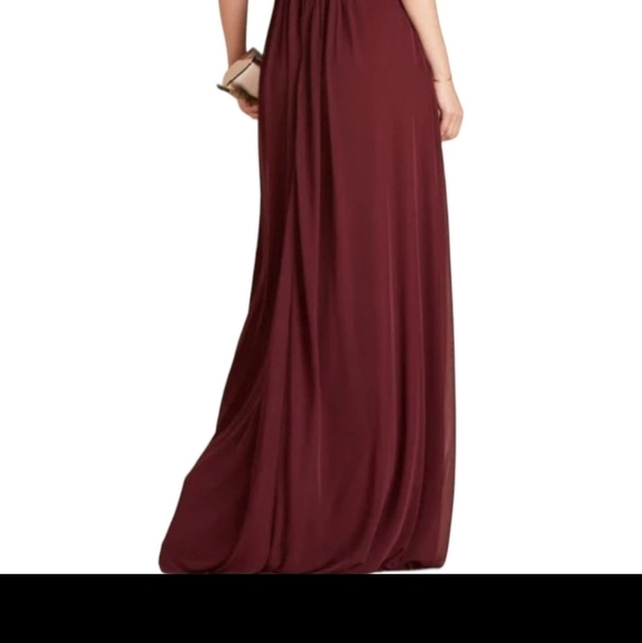 Birdy Grey Maria Convertible Long Maxi Dress Cabernet NEW Small S - Picture 6 of 17